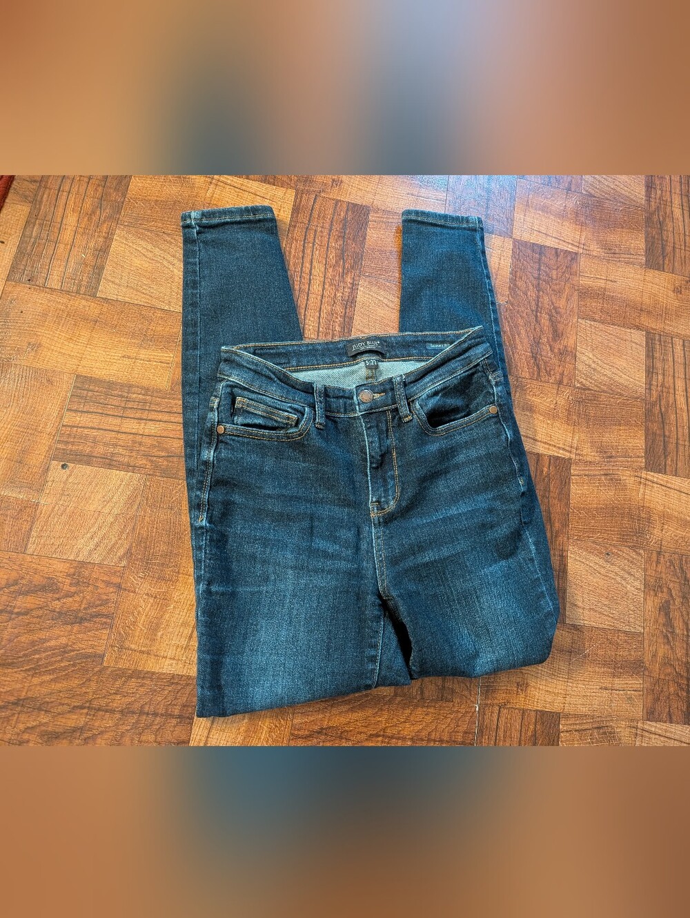 Judy Blue Skinny Fit Dark Blue Jeans Size 5 27
